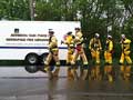Fire department responds