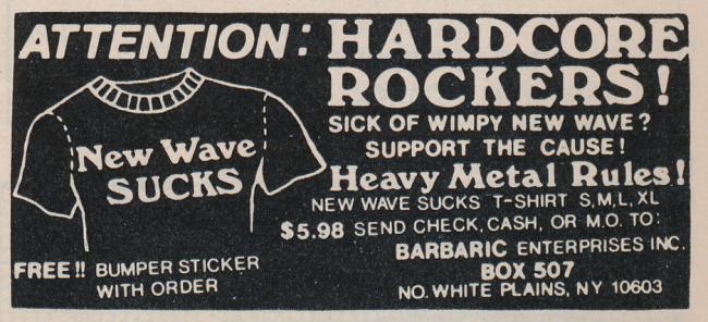 What's your favorite rock t-shirt you've owned?