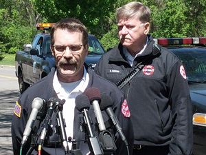 Assistant fire chief Jim Smith