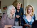 Sara Olson, Leila Peterson, Mary McLeod