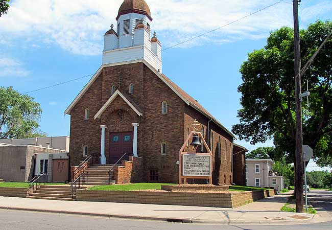 Michael Karkoc is a longtime member of St. Michael's and St. George's Ukranian Orthodox Church, located just a few blocks from his home in northeast Minneapolis.