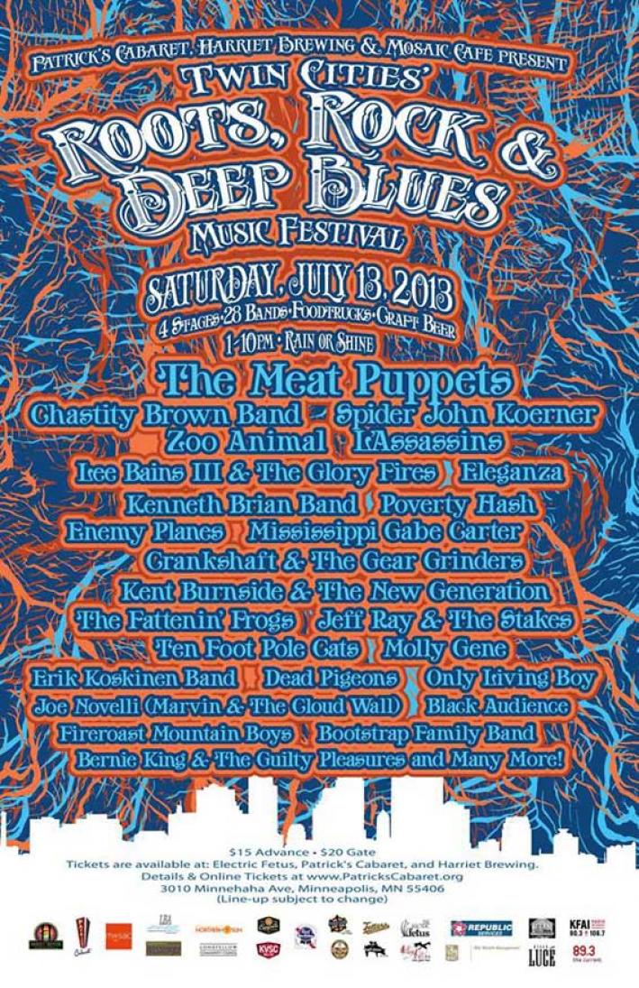 Twin Cities' Roots, Rock, & Deep Blues Festival