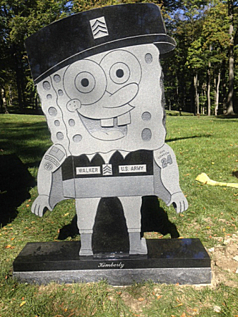 SpongeBob SquarePants headstone