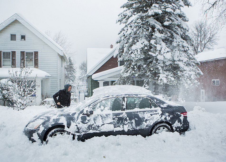 Photos Winter storm moves through Minnesota Minnesota