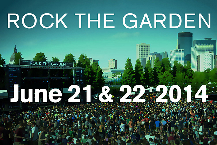 Mark your calendar for Rock the Garden 2014. Mark your calendar for Rock the Garden 2014.
