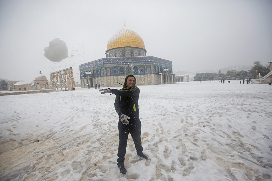 Jerusalem snow