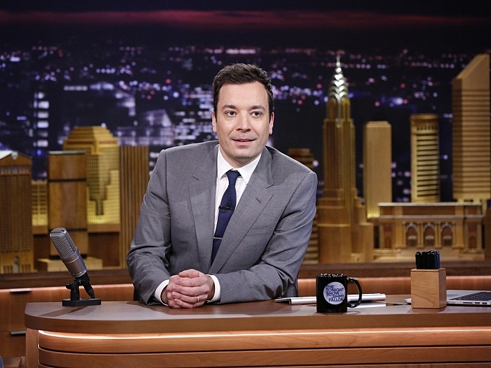 Jimmy Fallon debuted on The Tonight Show on Monday, Feb. 17. Jimmy Fallon debuted on The Tonight Show on Monday, Feb. 17.