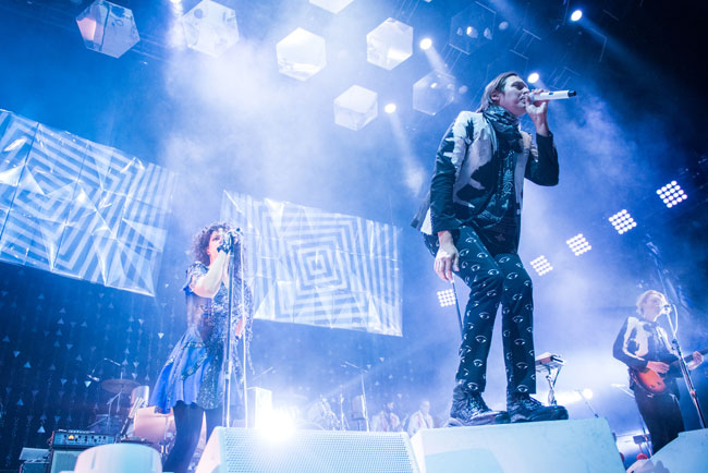 Listen to Arcade Fire live at the Target Center in Minneapolis
