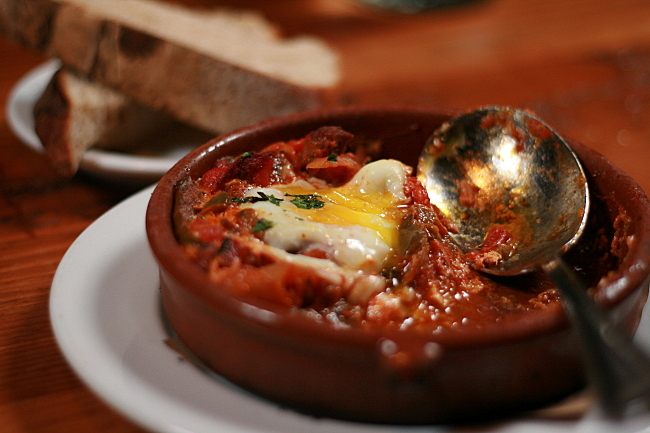 Eating and Drinking with Heavy Table's James Norton: Brunch and Shakshouka