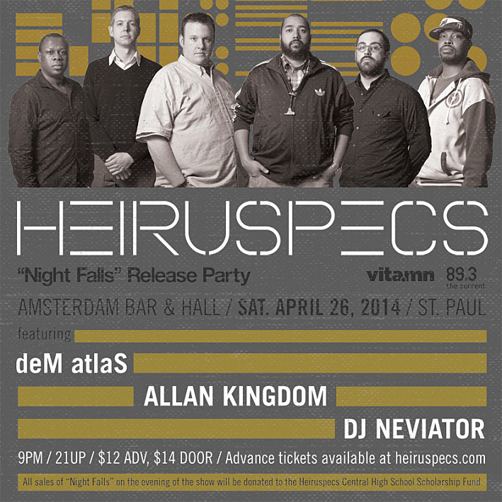 Heiruspecs album release