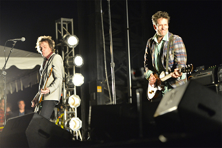 Tommy Stinson and Paul Westerberg on stage at Toronto's RiotFest in August, 2013. Tommy Stinson and Paul Westerberg on stage at Toronto's RiotFest in August, 2013.