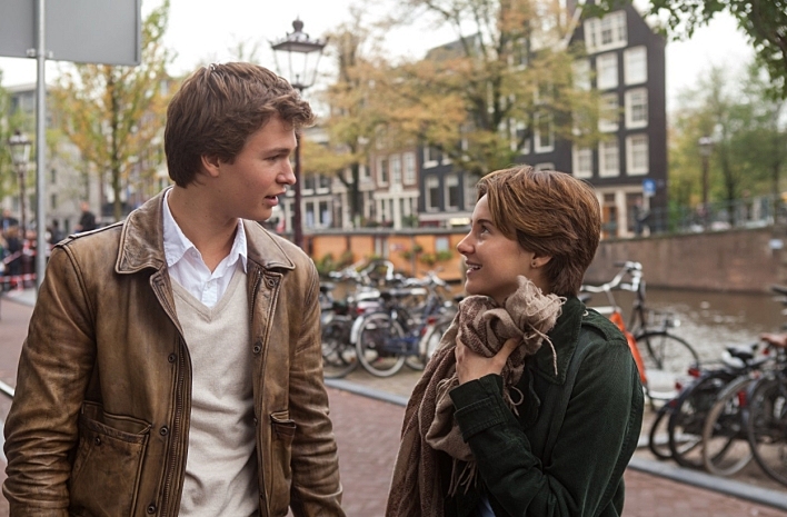 Ansel Elgort and Shailene Woodley in 'The Fault in Our Stars' Ansel Elgort and Shailene Woodley in 'The Fault in Our Stars'
