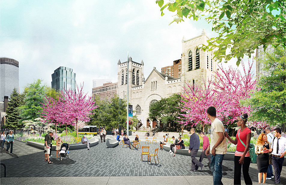 Minneapolis to redo Nicollet Mall design amid budget woes Minnesota Public Radio News