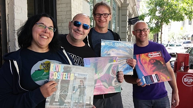 Record Shopping in Winnipeg. CREDIT: Jim McGuinn