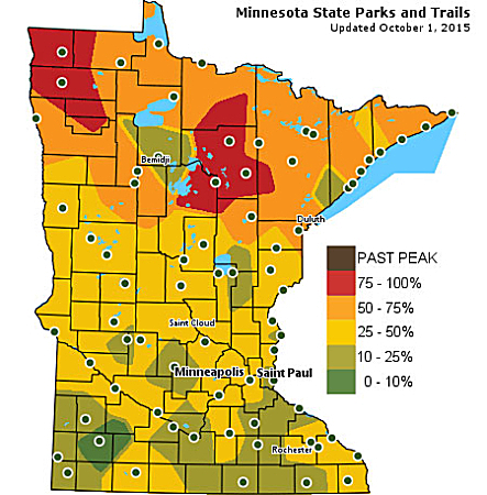 Where to see fall colors this weekend | Minnesota Public Radio News